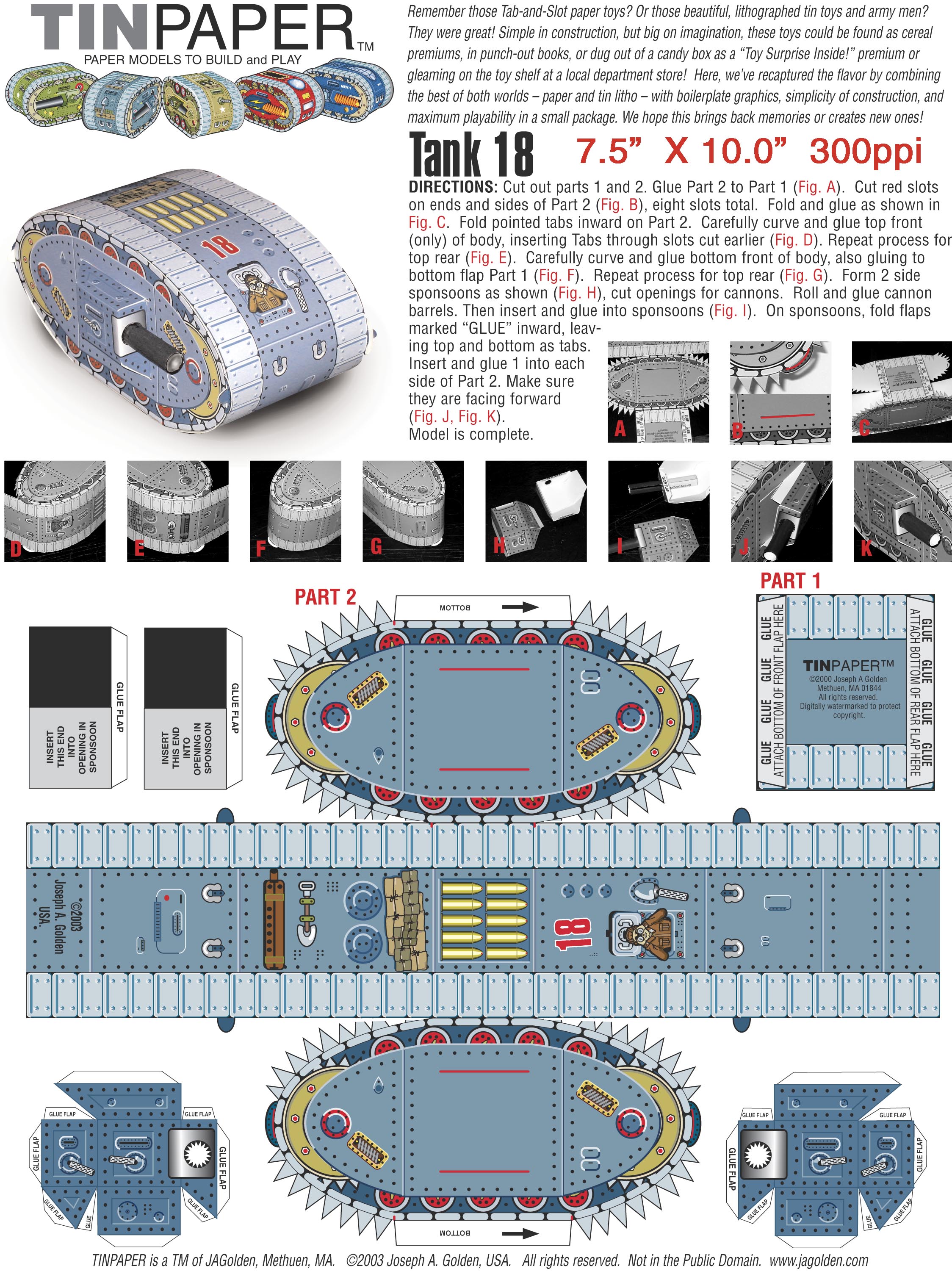 free paper models