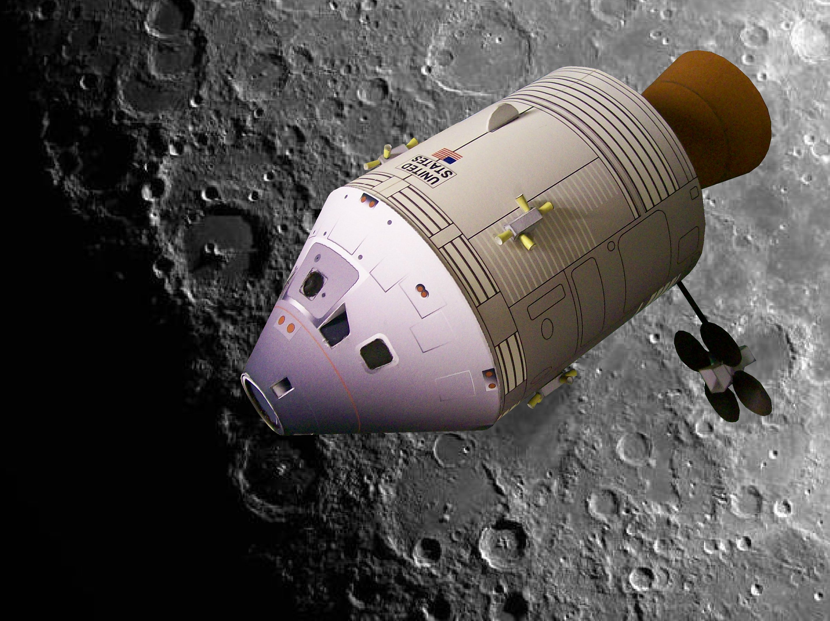 apollo capsule model